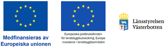 Logos för EU samt Länsstyrelsen