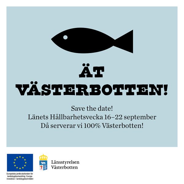 Ät Västerbotten - Marknadsföringsmaterial - Save the date!