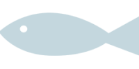 Illustration av en blå fisk